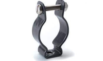 2 pvc shop pipe hangers