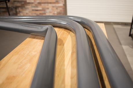 How to correctly bend PVC-coated conduit