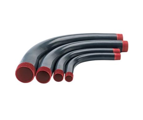 PVC coated elbows