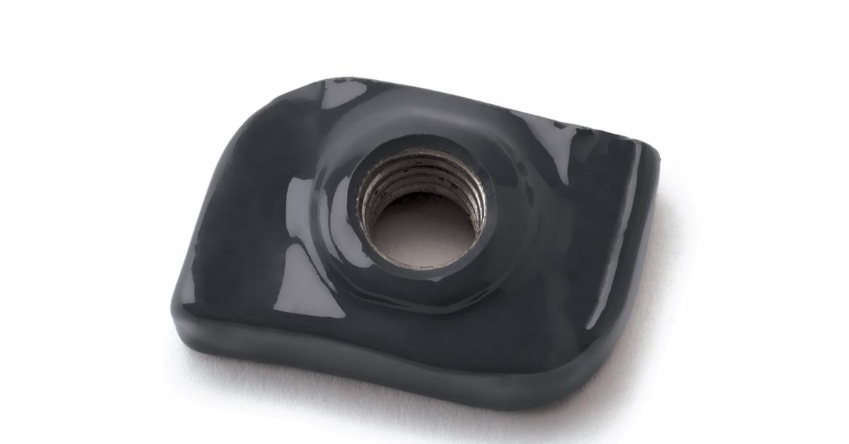 1/2 Inch PVC Coated Strut Nut PlastiBond