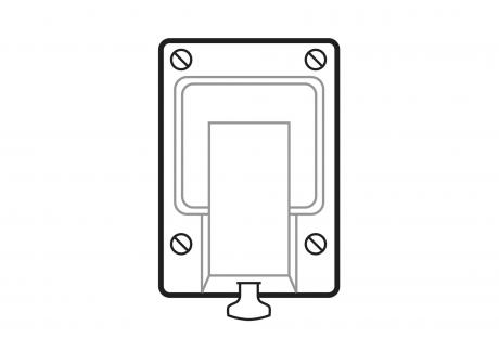 Line Drawing of Cast Device Boxes & Covers