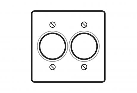 Line Drawing of Cast Device Boxes & Covers