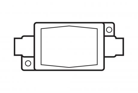 Line Drawing of Cast Device Boxes & Covers