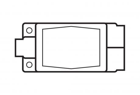 LineArt-CastDeviceBoxes-1Gang-FDCC Line Drawing of Cast Device Boxes & Covers