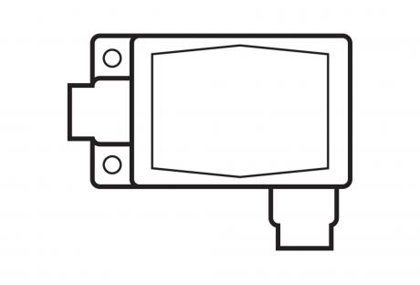 LineArt-CastDeviceBoxes-1Gang-FDL Line Drawing of Cast Device Boxes & Covers