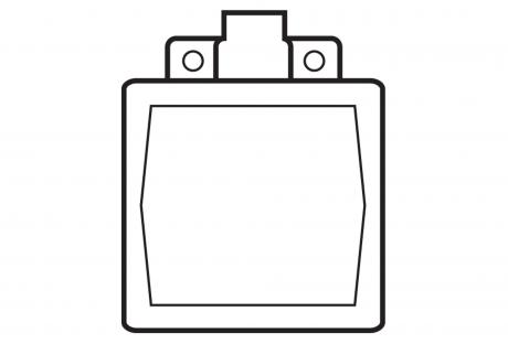 LineArt-CastDeviceBoxes-2Gang-FD Line Drawing of Cast Device Boxes & Covers