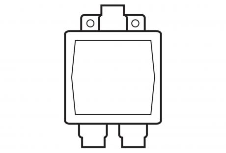 LineArt-CastDeviceBoxes-2Gang-FSD Line Drawing of Cast Device Boxes & Covers