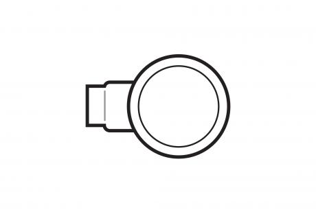 Line Drawing of GUA Style Conduit Outlet Boxes