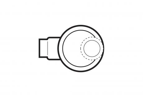 Line Drawing of GUA Style Conduit Outlet Boxes