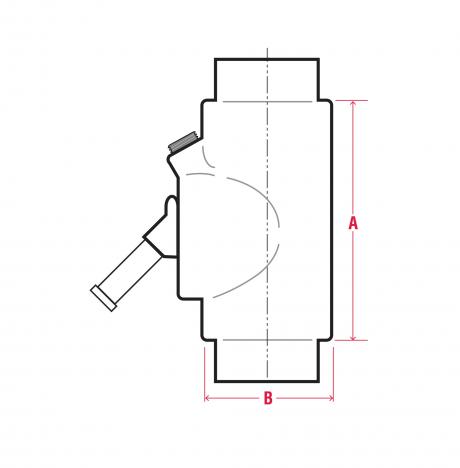 Line Drawing of Sealing Fittings