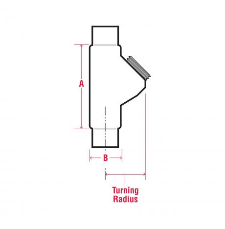 Line Drawing of Sealing Fittings