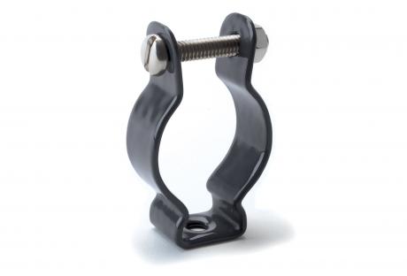 Support-Products-Conduit-Clamp-Hangers PVC Coated Clamp Hangers