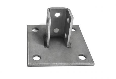 Support-Products-Stainless-Square-Channel-Base-Plate Stainless Steel Plates