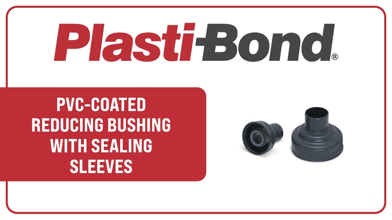 PVC-Coated Reducing Bushing with Sealing Sleeves